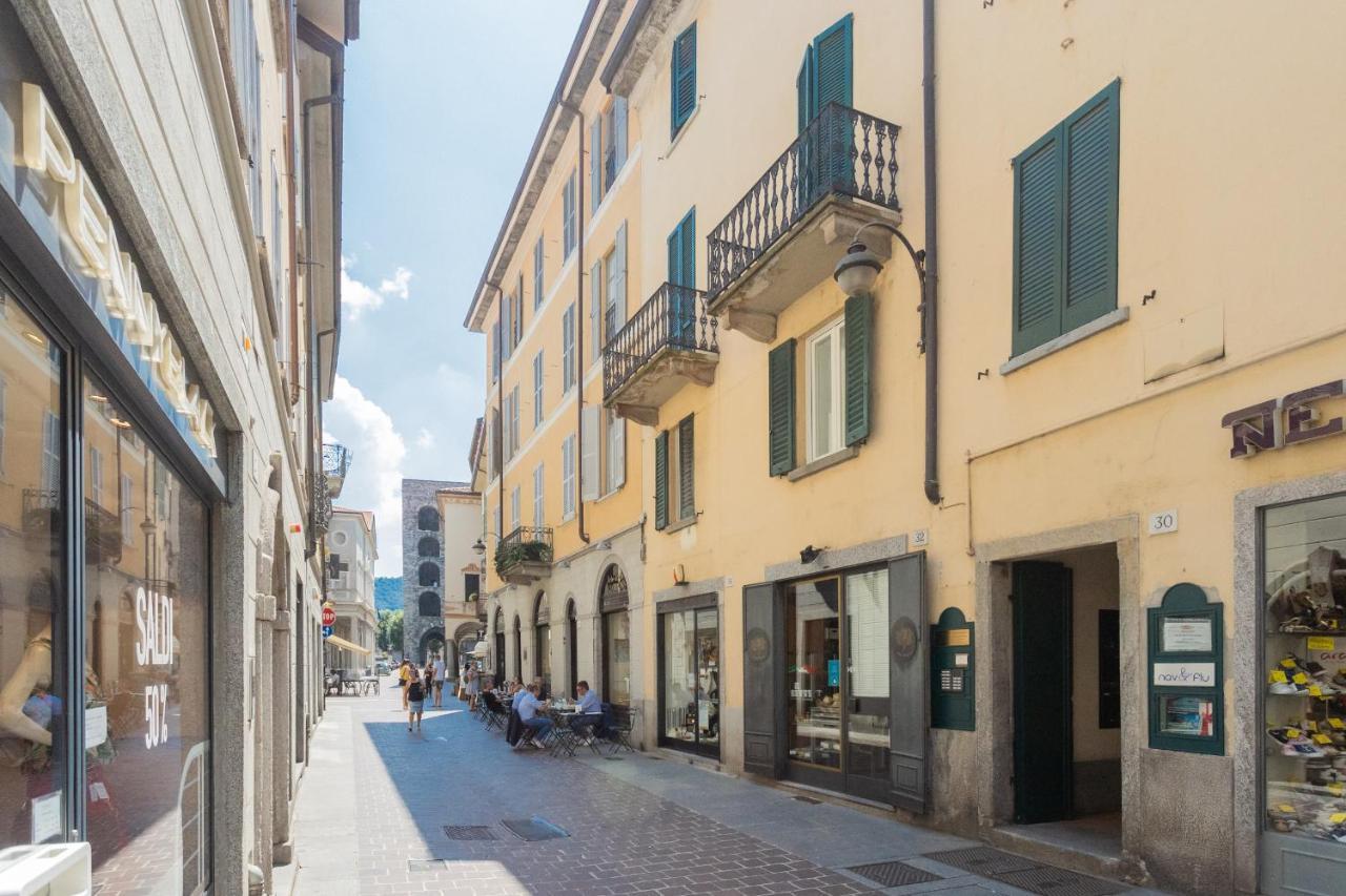 Da Pia In Historycal Como City Centre By Rent All Como Bagian luar foto