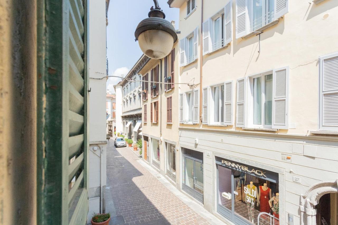 Da Pia In Historycal Como City Centre By Rent All Como Bagian luar foto