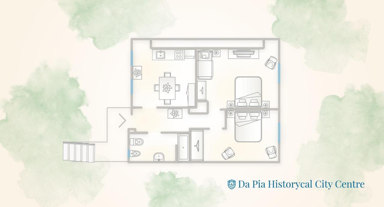 Da Pia In Historycal Como City Centre By Rent All Como Bagian luar foto